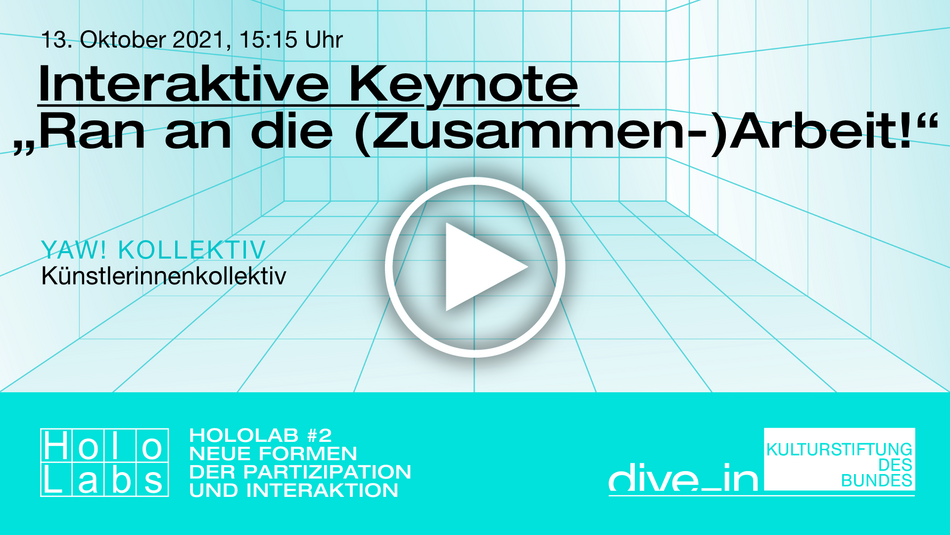 Keynotes, Panels and Input Talks in our YouTube-Playlist to the HoloLab #2. (external link, opens in a new window)