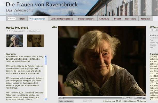 The Women of Ravensbrück – The Video Archive
